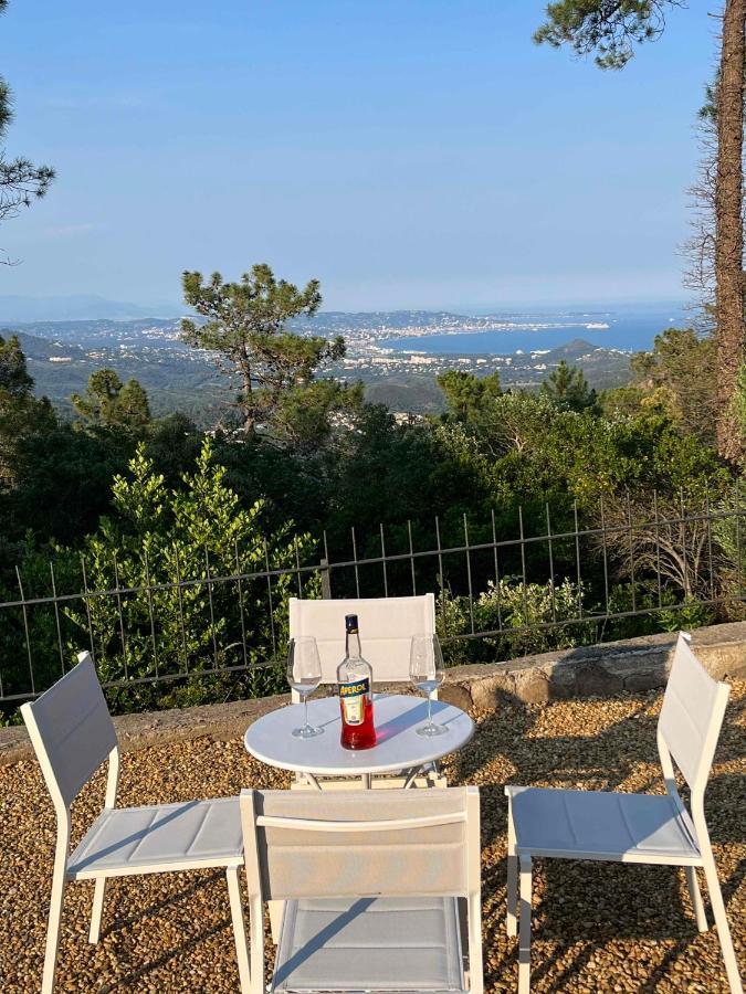 Villa Ormarine, Vue Exceptionnelle Sur La Baie De Cannes Et Le Mercantour 雷阿德雷德雷斯泰勒 外观 照片
