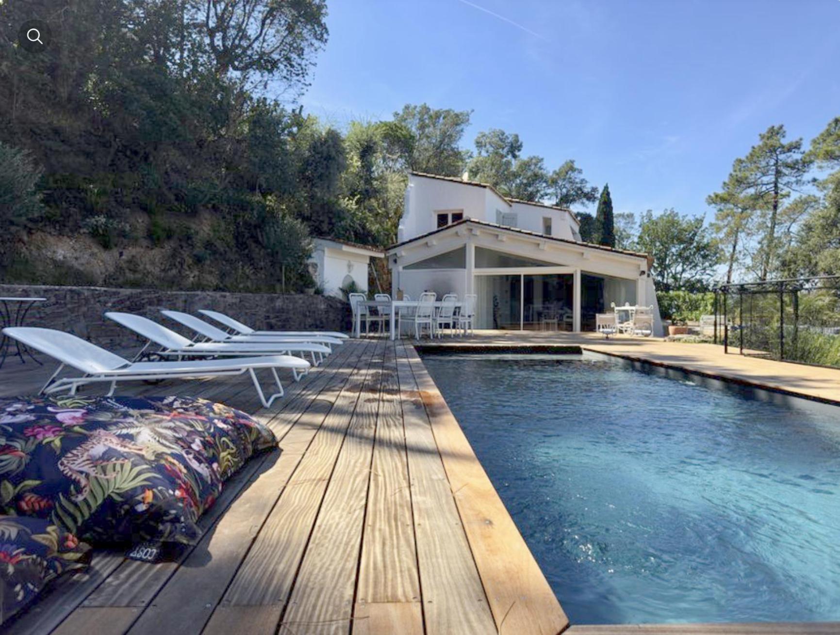Villa Ormarine, Vue Exceptionnelle Sur La Baie De Cannes Et Le Mercantour 雷阿德雷德雷斯泰勒 外观 照片