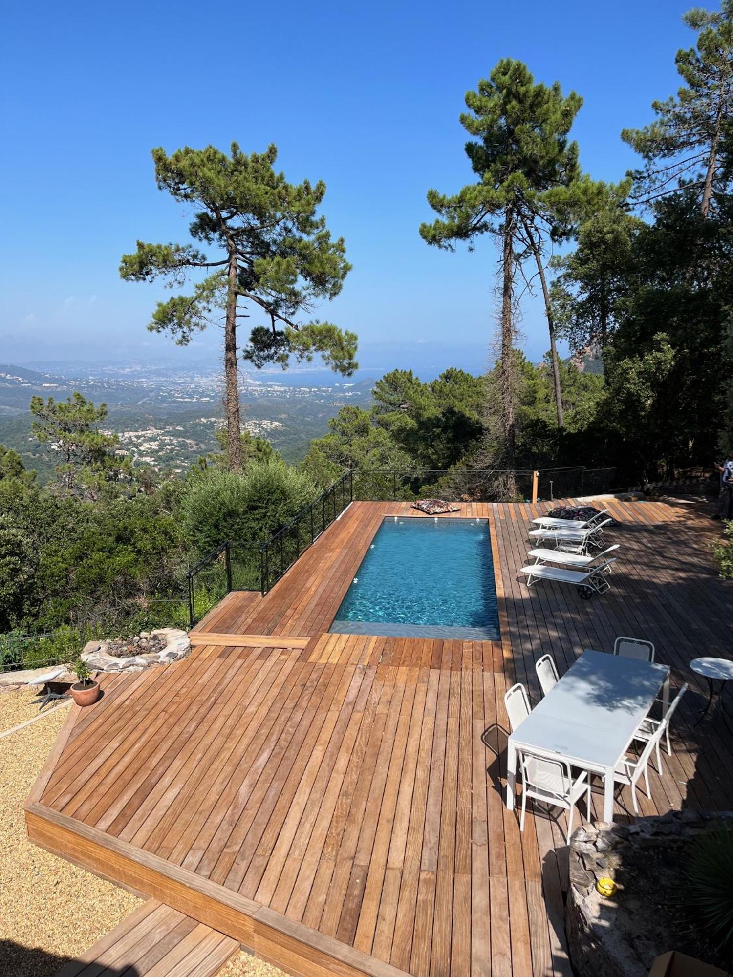 Villa Ormarine, Vue Exceptionnelle Sur La Baie De Cannes Et Le Mercantour 雷阿德雷德雷斯泰勒 外观 照片